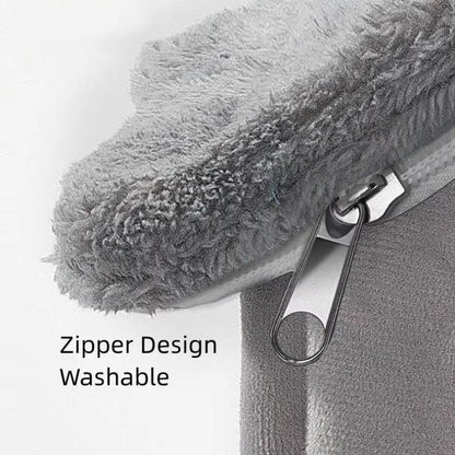 Breathable Warm Plush Pet House, Indoor Outdoor Dog Bed with Sponge Filling, All-Season Small Medium Breed Kennel for Dogs & Cats