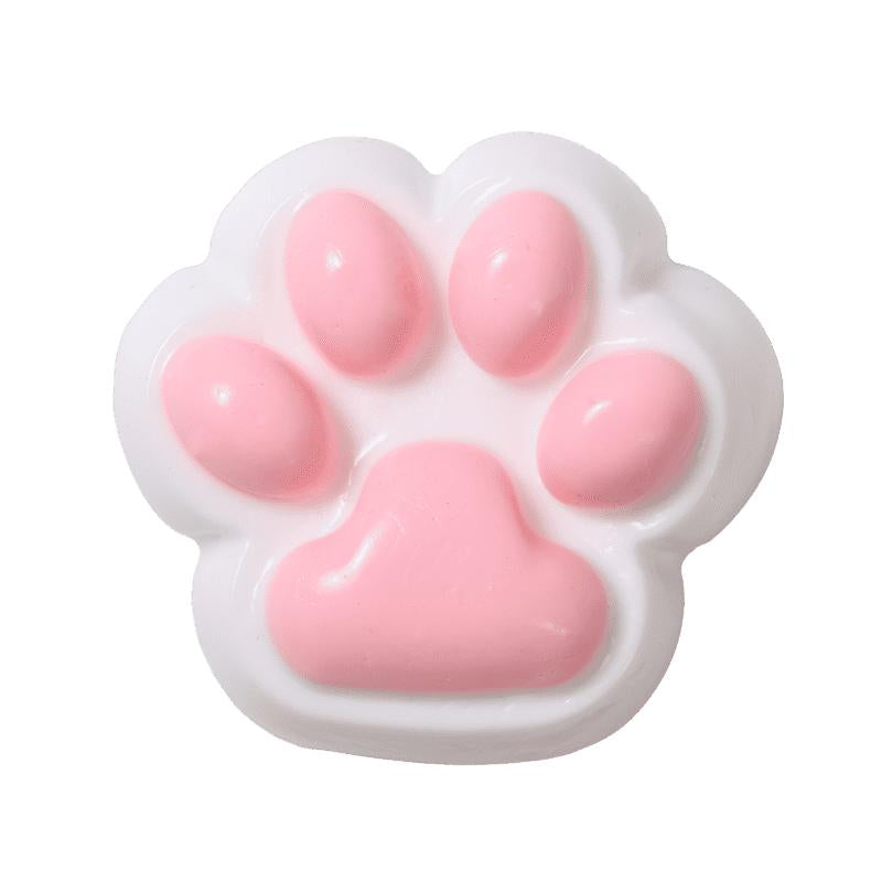 FUFUSQUISHY Cat Paw Squishy - Multi-Color Soft Kawaii Stress Relief Squishy for Anxiety, Cute Gift for Squishy Collectors