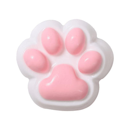 FUFUSQUISHY Cat Paw Squishy - Multi-Color Soft Kawaii Stress Relief Squishy for Anxiety, Cute Gift for Squishy Collectors