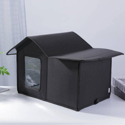 Multi-Functional Outdoor Cat House: Portable, Heat Preservation, Waterproof, Easy to Clean, Suitable for Multiple Cats, Winter Weatherproof Cat House, Winter Cat House, Warm Home for Stray Cats and Outdoor Cats