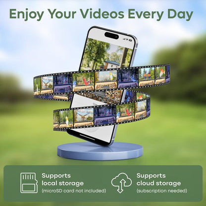 Adomii Smart Bird Feeder Camera Solar Powered with AI Bird Identification Live View HD Video Recording Cedarwood Gift for Bird Lovers & Families