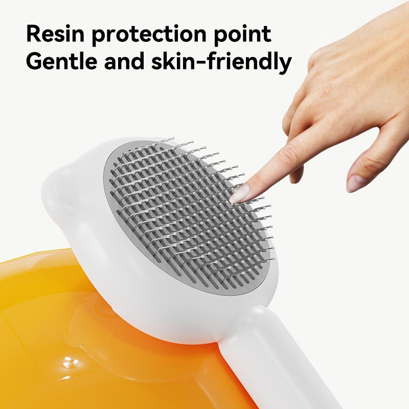 Cat Comb for Removing Loose Fur - Cat & Dog Brushing Tool, Pet Hair Remover, Perfect for Long-Haired Pets, Essential Grooming Accessory