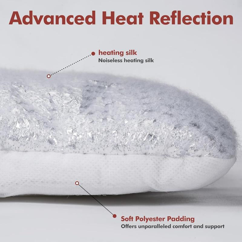 [Black Friday] Mora Pets Self-Heating Cat Bed Self-Heating Cat Mat Thick Thermal Pet Tabletop 24 X 18 Inches with Sensor Cover Machine Washable Ultra-Warm Mat for Outdoor and Indoor Cats and Small Dogs