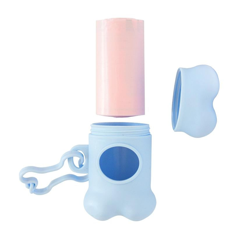 Pastel Dog Poop Bags with Dispenser - Lavender Scent or Unscented