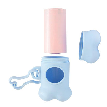 Pastel Dog Poop Bags with Dispenser - Lavender Scent or Unscented