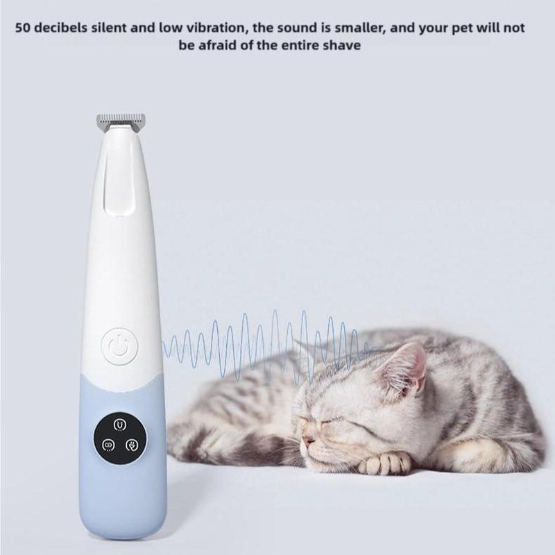 Popular Items Rechargeable Pet Hair Trimmer Kit, Pet Paw Trimmer, Cordless Quiet Dog Trimmer for Grooming with LED Light, Small Dog Grooming Clippers for Dogs & Cats, Pet Grooming Tool,Waterproof, Low Noise Pet Shaver