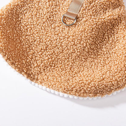 [Hipipet] Christmas Dog Cape for Large Breeds! Warm Winter Wear for Golden Retrievers/Samoyeds/Border Collies - Perfect Festive Outfit for Holiday Photos