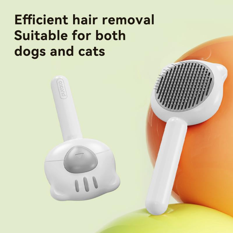 Cat Comb for Removing Loose Fur - Cat & Dog Brushing Tool, Pet Hair Remover, Perfect for Long-Haired Pets, Essential Grooming Accessory