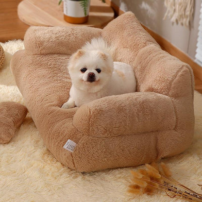 Pet Supplies Washable and Prevents Cats from Catching a Cold Flannel Warm Cat Sofa Pet Kennel Pet Furniture Pet and Small Dog Fluffy Cloud Bed Kitten Condo Dog Bed Dog Beds