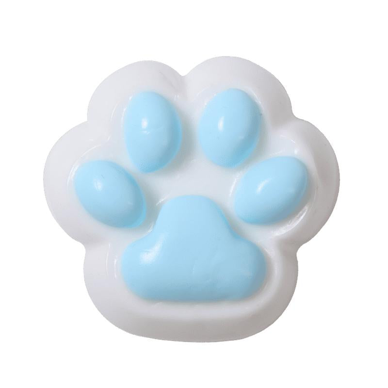 FUFUSQUISHY Cat Paw Squishy - Multi-Color Soft Kawaii Stress Relief Squishy for Anxiety, Cute Gift for Squishy Collectors